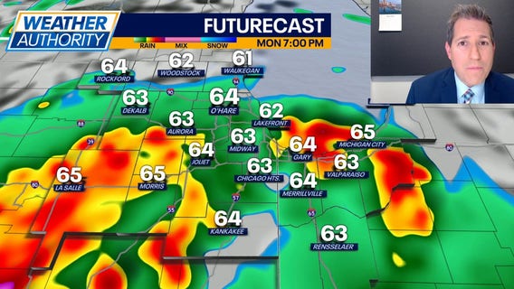 Chicago weather: Storms tonight with heavy rain, gusty winds possible