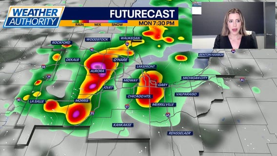 Chicago weather: Severe storms possible today, higher risk Tuesday