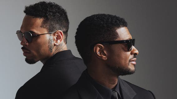 Usher, Chris Brown announce 2026 stadium tour, including stop at Soldier Field