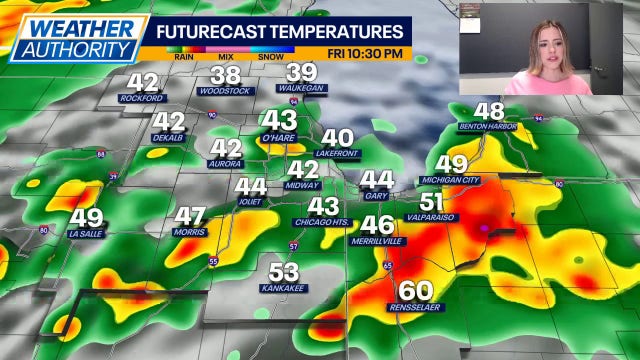 Chicago weather: Clouds linger with late-day severe storm threat