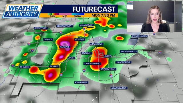 Chicago weather: Severe storms possible today, higher risk Tuesday