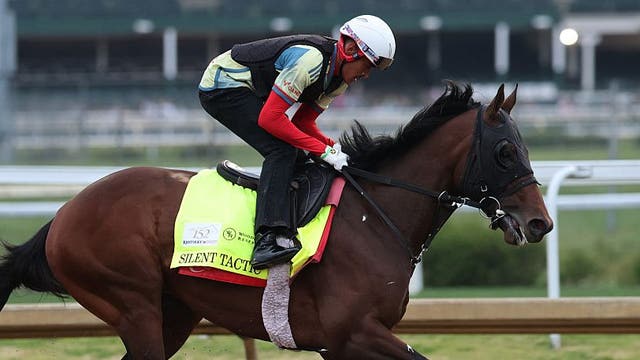 Silent Tactic is out of the Kentucky Derby because of a foot injury, trainer says