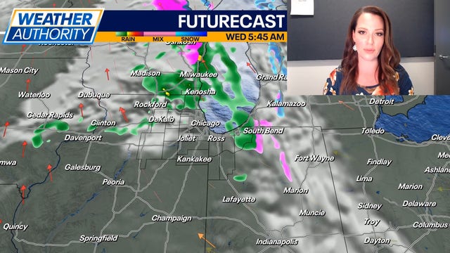 Chicago weather: Chance of late showers, the sunny, windy Wednesday