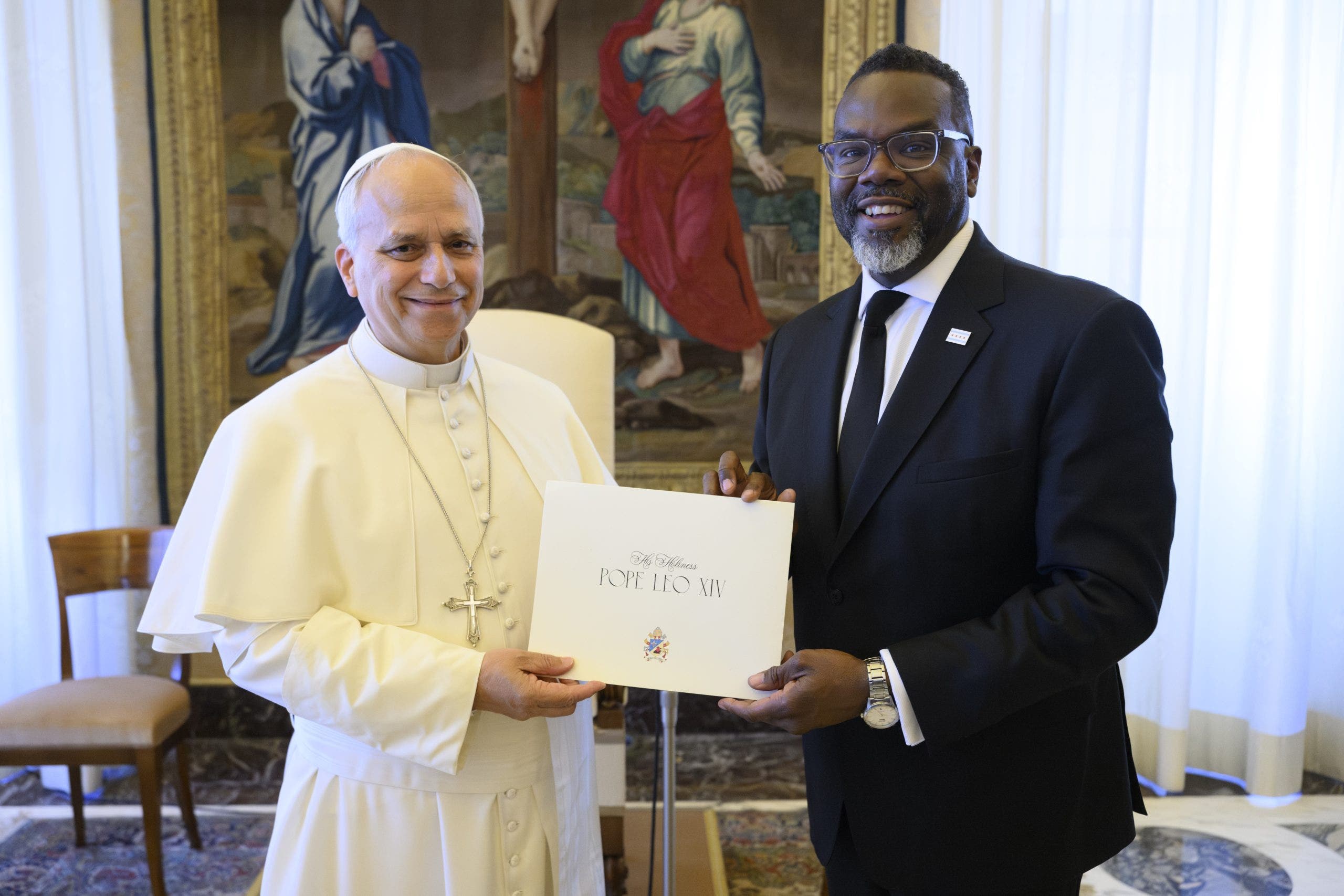 Chicago mayor sees Pope Leo XIV as key ally on social justice, migration after Vatican meeting