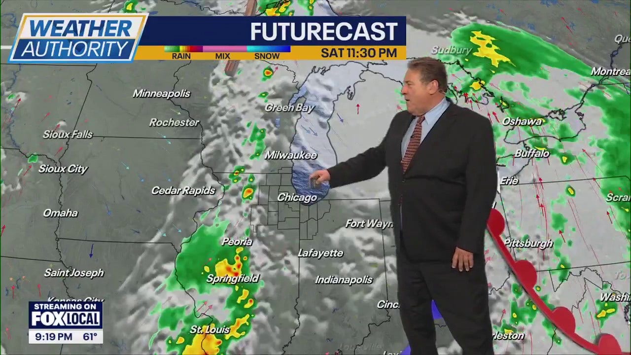 Chicago weather: Rain chances fade ahead of sunny Memorial Day