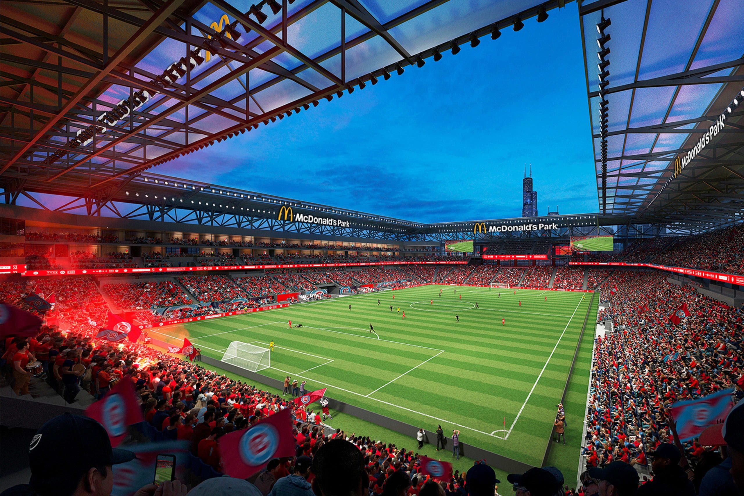 New Chicago Fire stadium to be named McDonald's Park