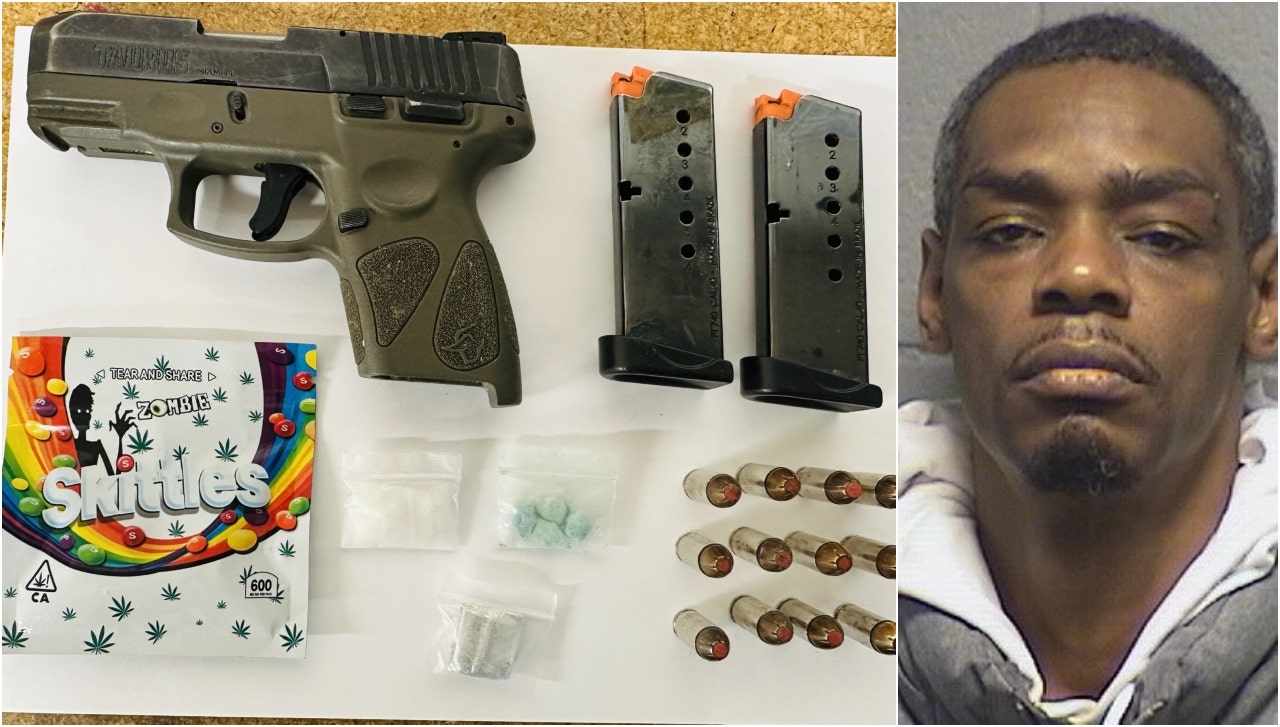 Chicago man busted with stolen gun, drugs during CTA arrest: police
