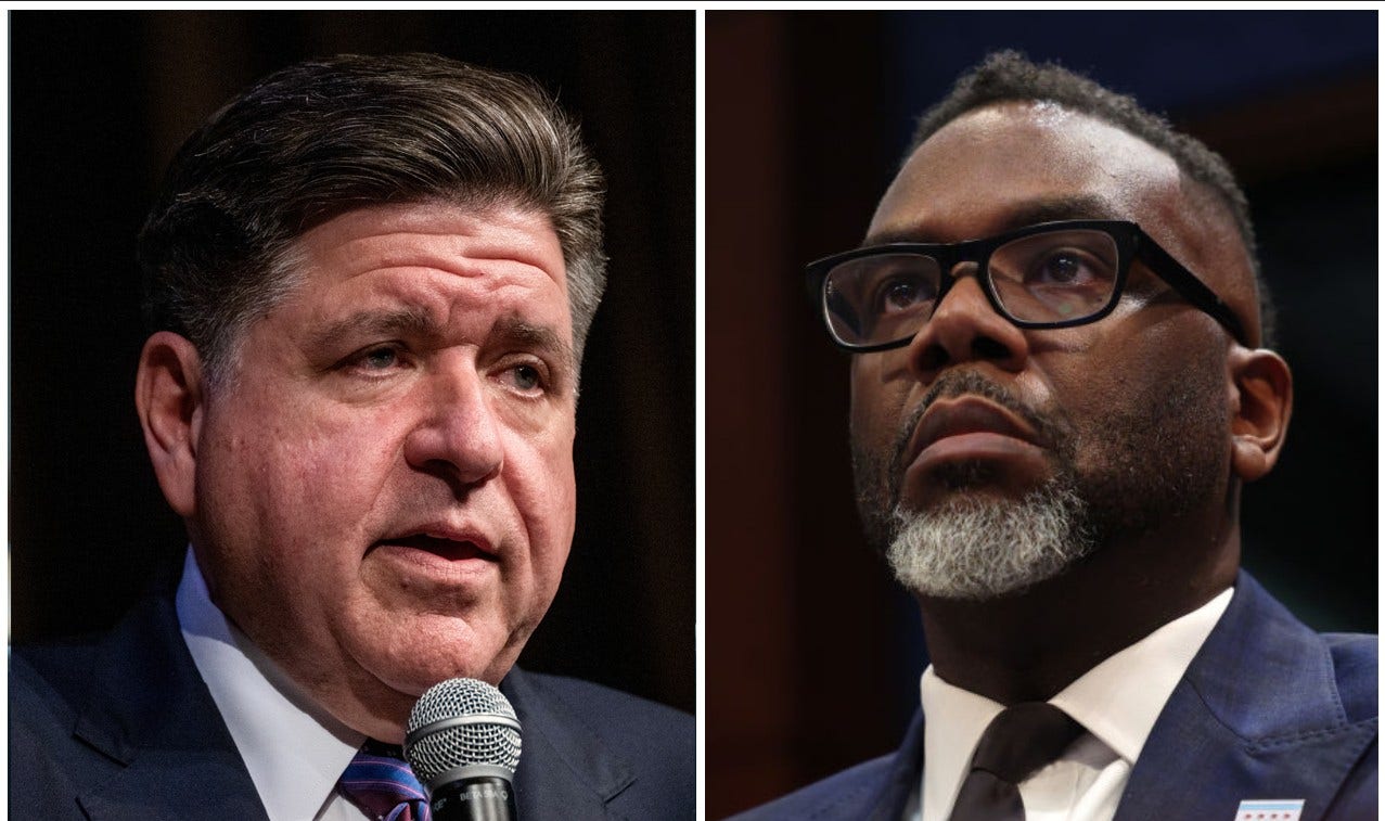 Pritzker blasts Johnson’s last-minute push to keep Bears in Chicago