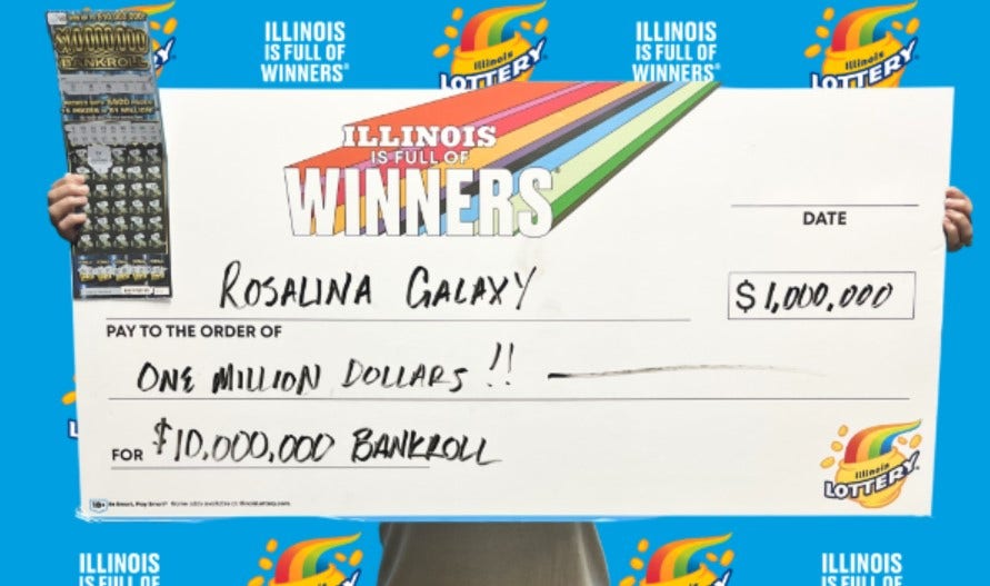 Scratch-off lottery ticket nets winner $1M in Chicago suburb