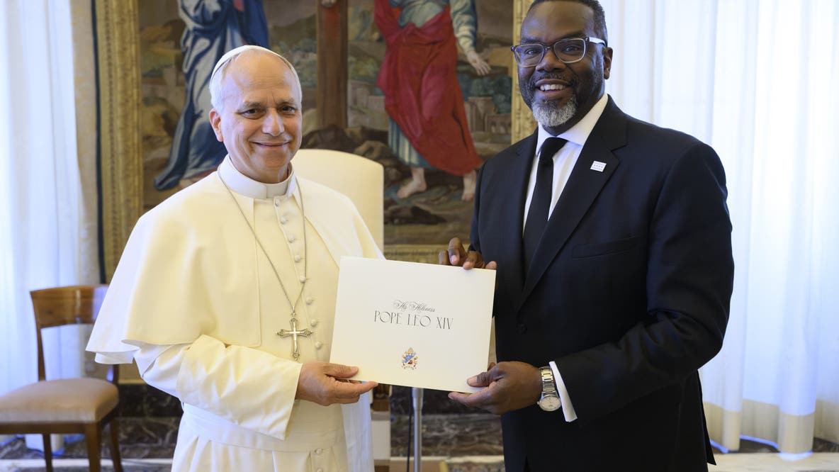 Chicago mayor sees Pope Leo XIV as key ally on social justice, migration after Vatican meeting