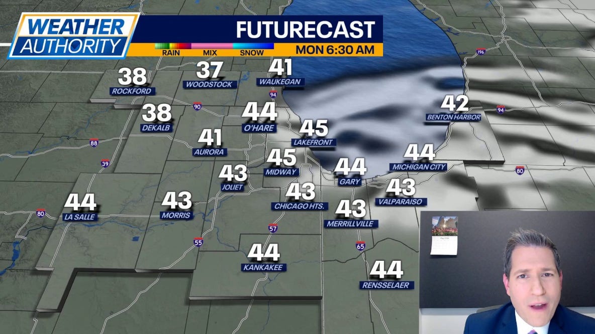 Chicago weather: Sunshine returns Monday before warm-up and storm chances Tuesday