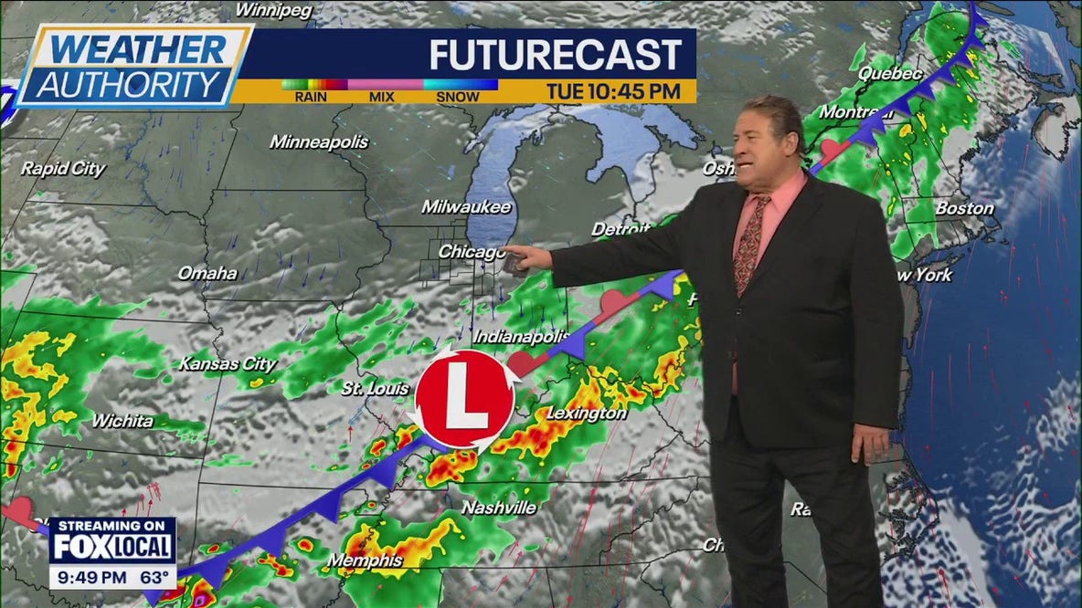 Chicago weather: Near-80 temps Monday before storms move in