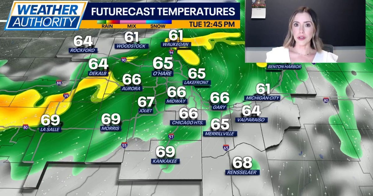 Chicago weather: Sunny and cool today; severe storm risk returns Tuesday