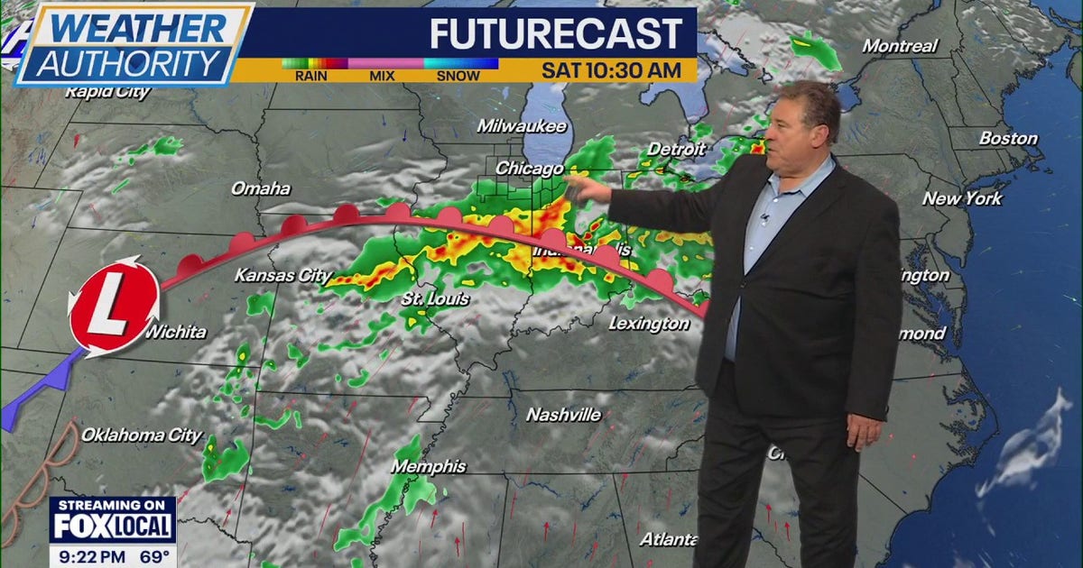 Chicago weather: Warm weekend ahead with scattered storm chances