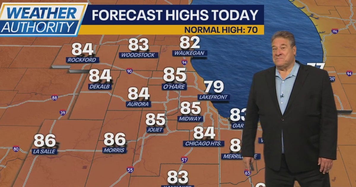 Chicago weather: Highs in the 80s before more rain, storms | FOX 32 Chicago