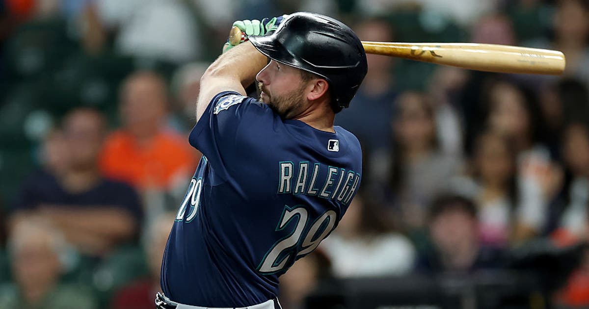 Cal Raleigh tried a full-uniform shower. The next night, his bat ...