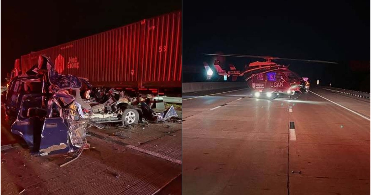 2 children, adult killed in I-65 crash involving semi in Indiana