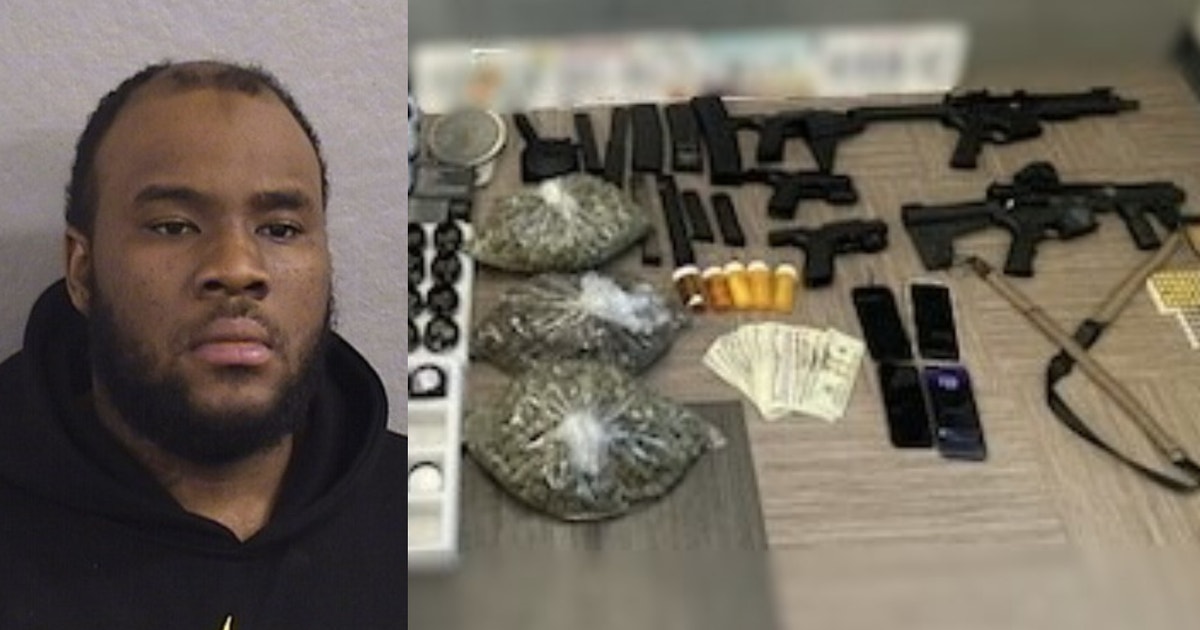 Harvey man charged after guns, drugs found during eviction in Country Club Hills