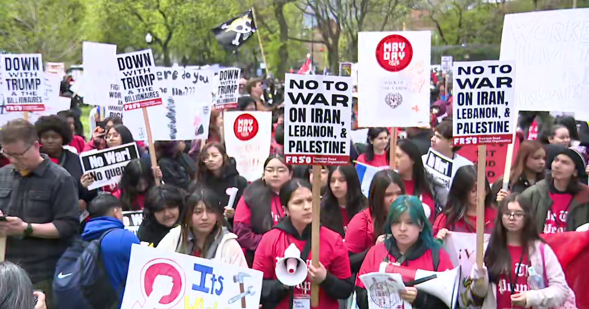 May Day protests span globe with focus on rising costs tied to Iran war