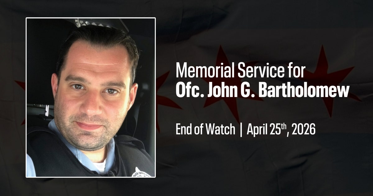 Chicago Police Officer John Bartholomew funeral: City mourns loss of CPD veteran