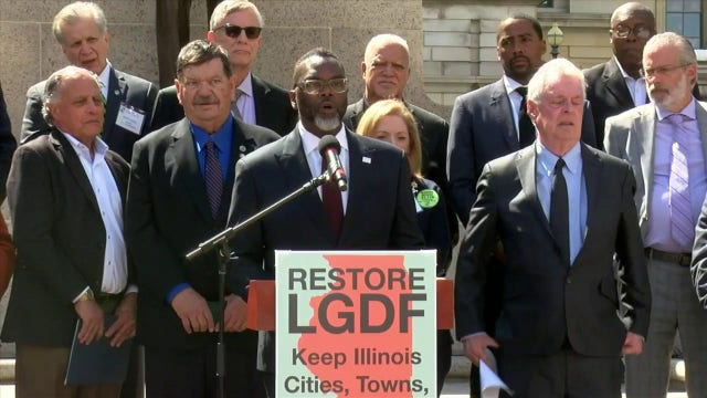Chicago Mayor Brandon Johnson lobbies state lawmakers for more funding, taxing power