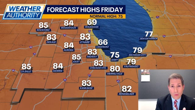 Chicago weather: Sunny skies, comfortable temps stick around