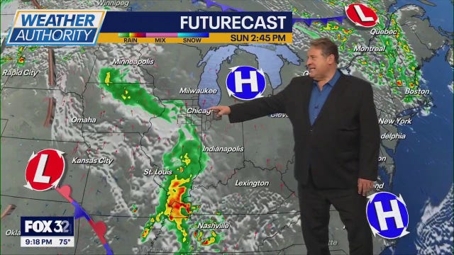 Chicago weather: Warm temperatures return as rip current risk rises