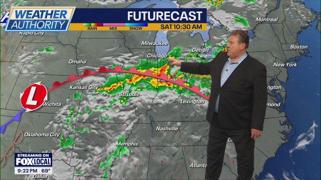 Chicago weather: Warm weekend ahead with scattered storm chances