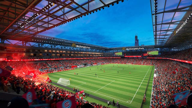 New Chicago Fire stadium to be named McDonald's Park