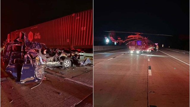 2 children, adult killed in I-65 crash involving semi in Indiana