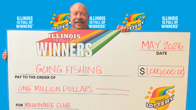 Illinois Lottery player celebrates $1 million scratch-off prize