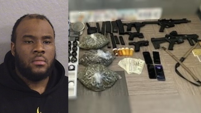 Harvey man charged after guns, drugs found during eviction in Country Club Hills
