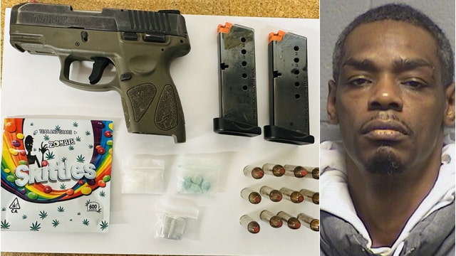 Chicago man busted with stolen gun, drugs during CTA arrest: police