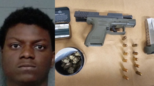 Chicago man charged after deputies recover stolen gun on Red Line train, sheriff says