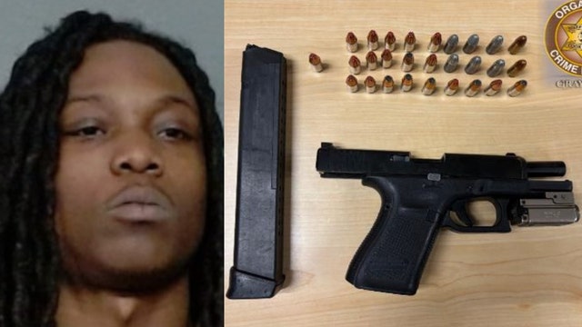 Cook County man charged after officers find fully automatic gun, unrestrained child in car