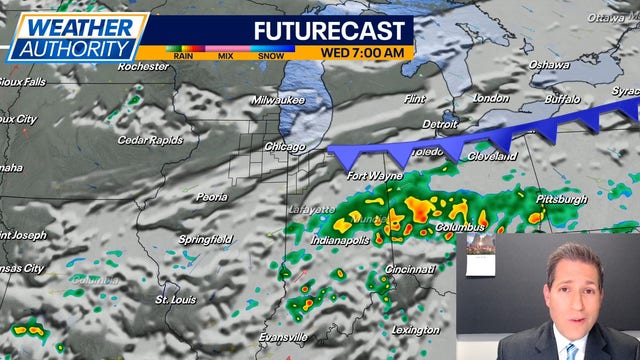 Chicago Weather: Clouds, more warm temps before cooldown