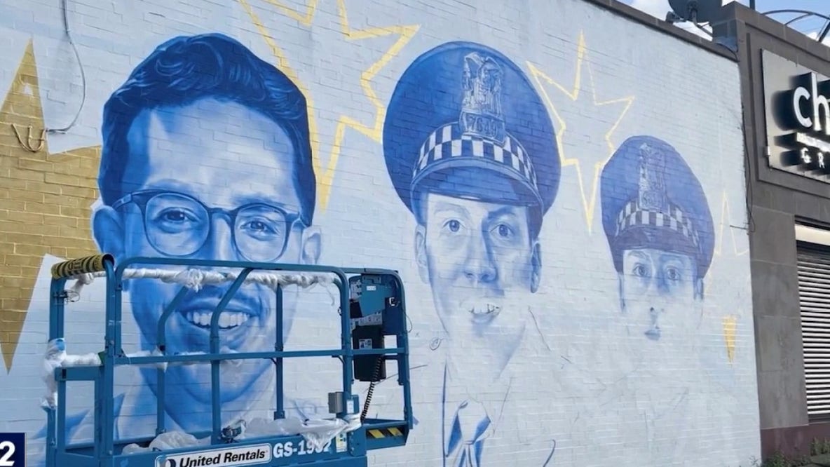 Families of fallen Chicago officers react to mural vandalism: 'Please respect our pain'