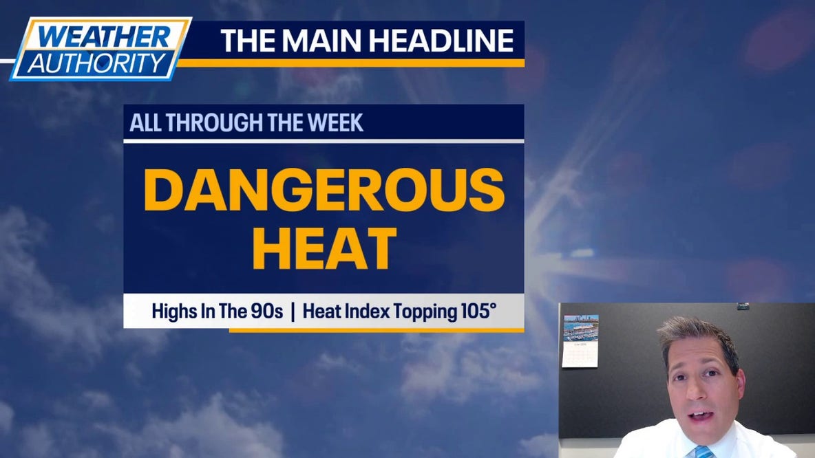Chicago weather: Dangerous heat wave settles in this week