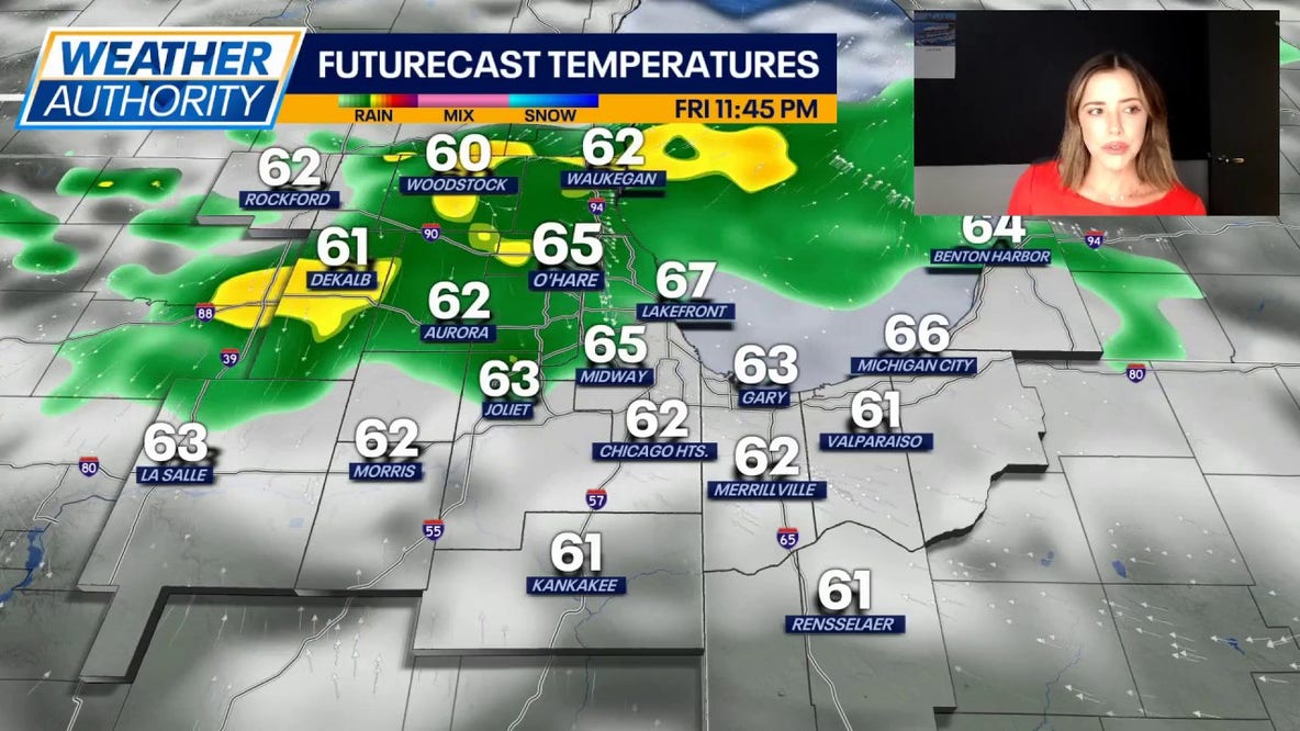 Chicago weather: Near-perfect Friday ahead before weekend rain chances return
