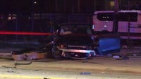 Car crashes into Chicago fire hydrant, killing 2 and injuring several more