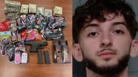 Oak Lawn man had gun, mushrooms, pot cigar, $10k in car: sheriff