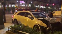 Driver flees after Loop crash leaves passenger injured, police say