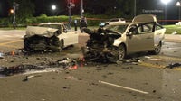 South Side head-on crash leaves 1 dead, 3 hurt, CPD says