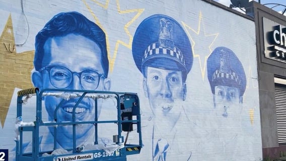 Families of fallen Chicago officers react to mural vandalism: 'Please respect our pain'