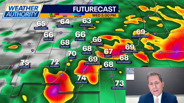Chicago weather: Wednesday storms could bring tornadoes, widespread damage