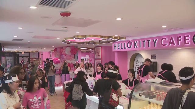 World's largest Hello Kitty Cafe opens in downtown Chicago