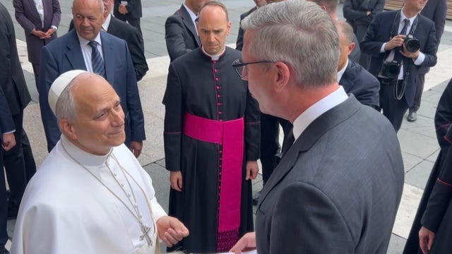 Illinois treasurer’s gift to Pope Leo? $8.65 of pontiff’s own money