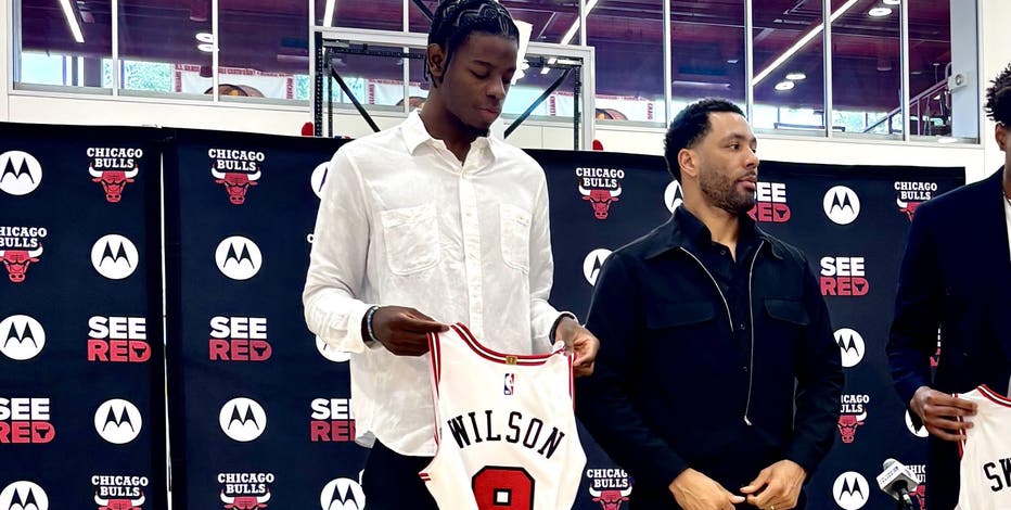 Welcome, Caleb Wilson. The future of the Chicago Bulls is ahead of you