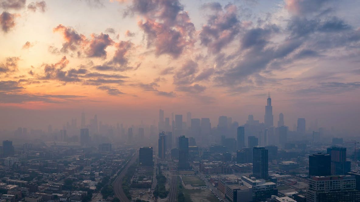 Chicago wildfire smoke: Here's when the hazardous air is expected to clear