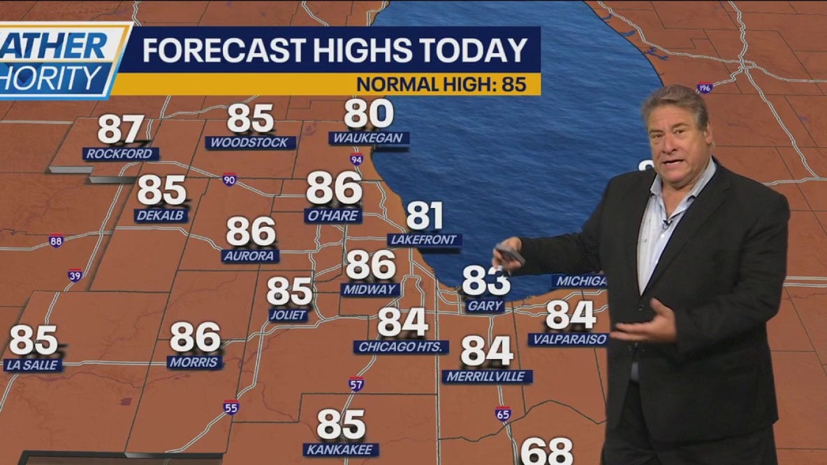 Chicago weather: Another lovely day, then hot temps on the way